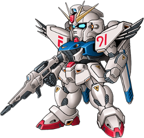 양산형 건담 F91 기체 그림