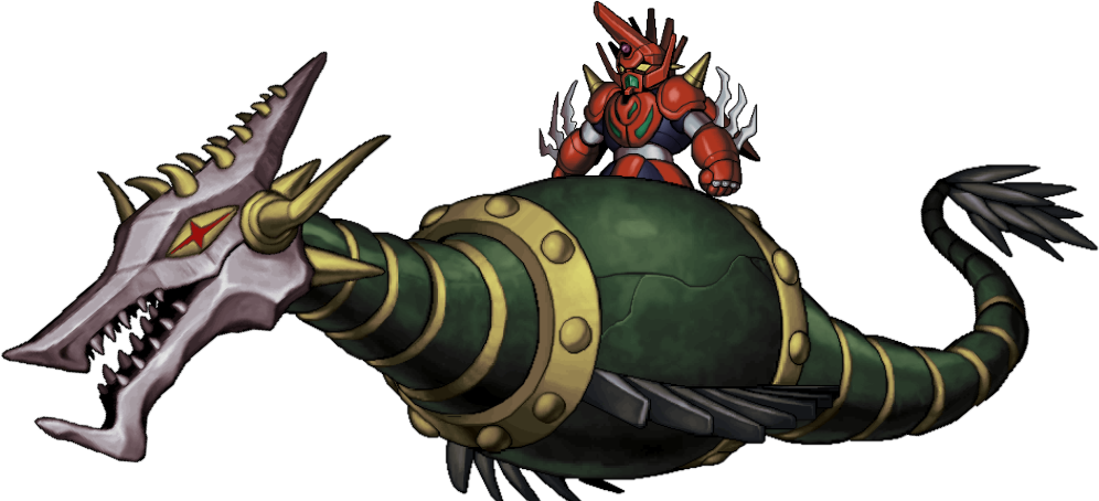 진 겟타 드래곤 기체 그림