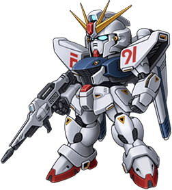 양산형 건담 F91 기체 그림