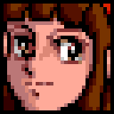 유미 사야카 얼굴 그림 — 슈퍼로봇대전 컴팩트 for WSC 리메이크판
